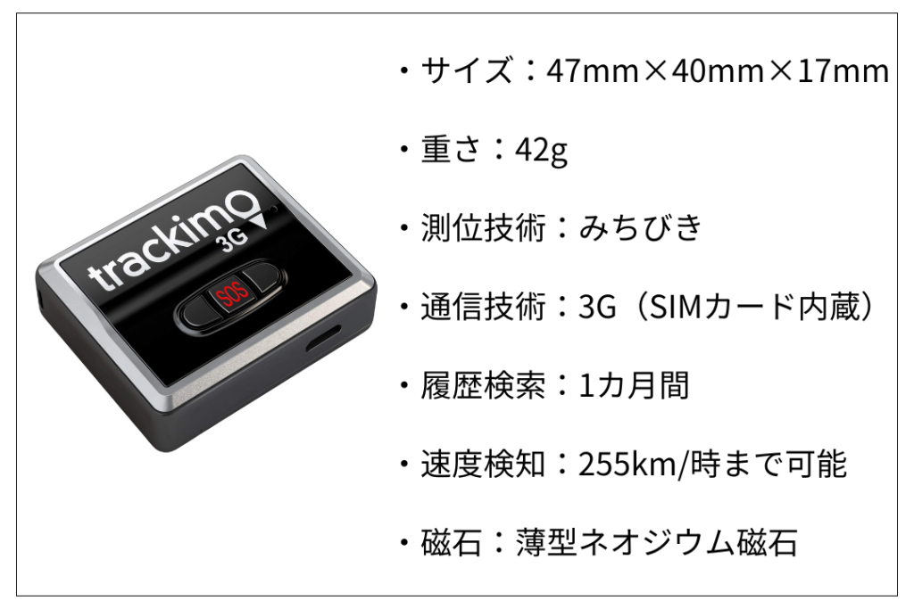 トラッキモe GPS 浮気調査　探偵　見守り GPS発信機 トラッキモe 小型 追跡 浮気 トラッカー 車