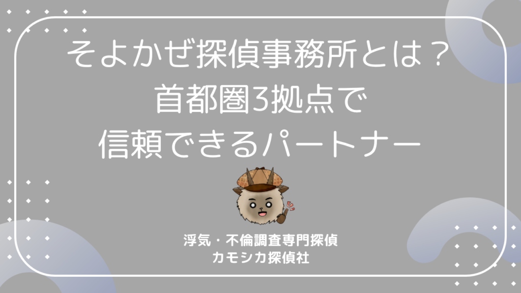 そよかぜ探偵事務所とは